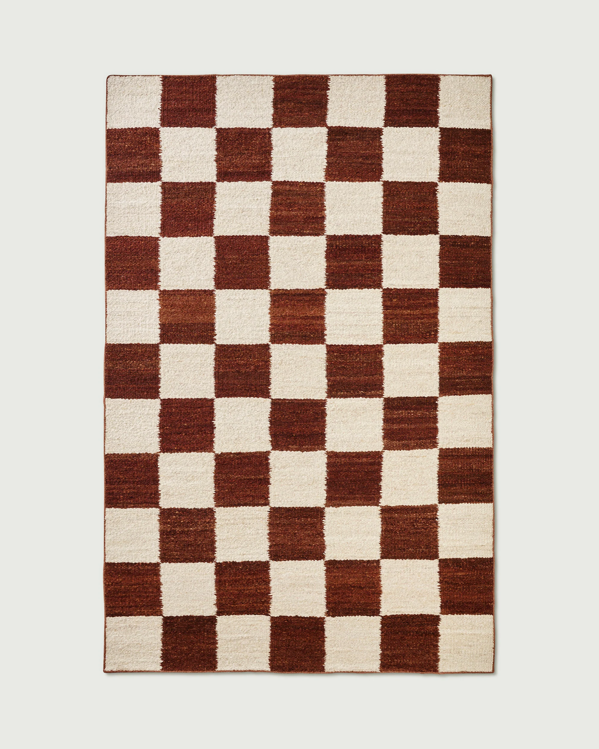 Checker Rug Russet - Image 3