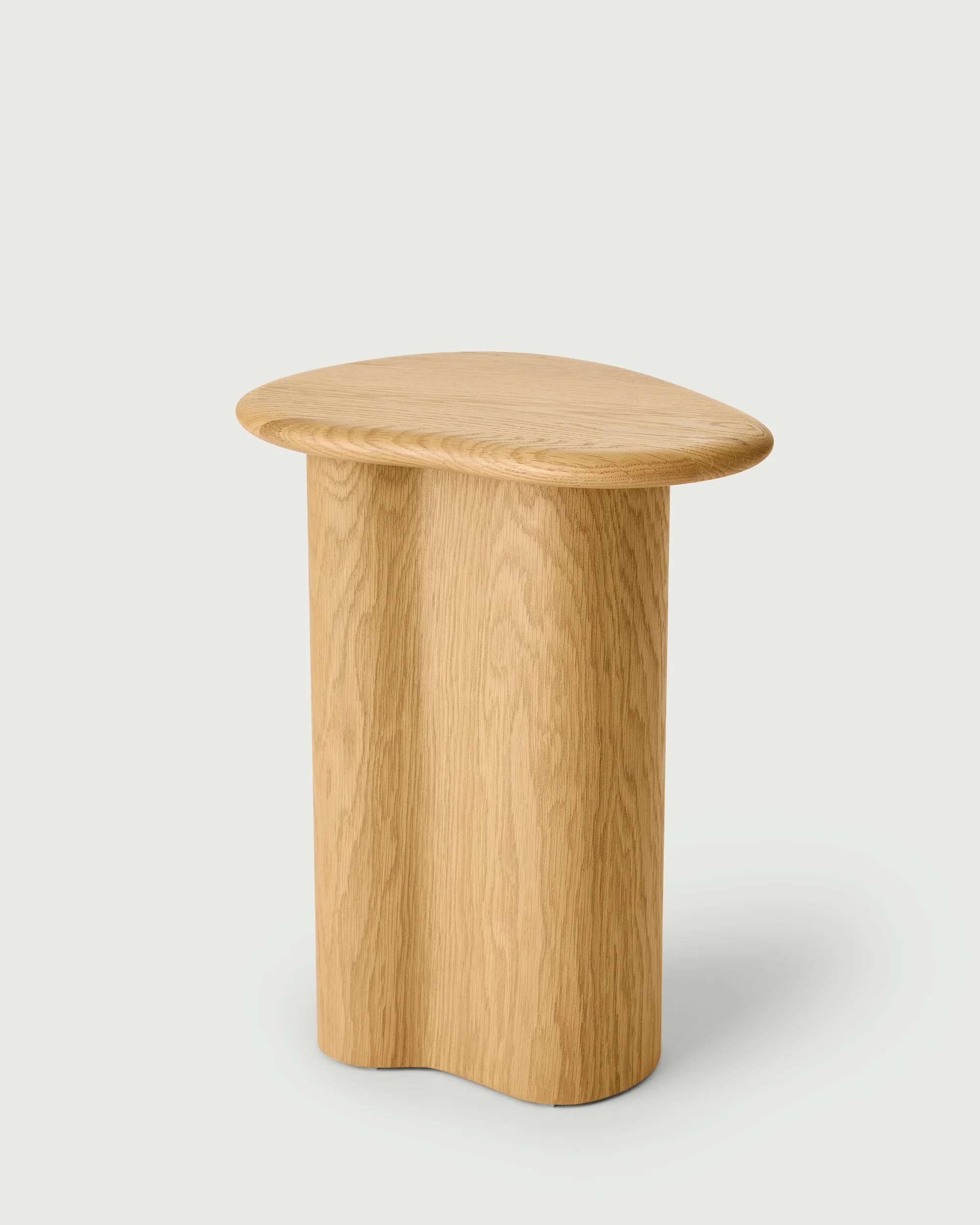 Cove Side Table Light Oak - Image 4