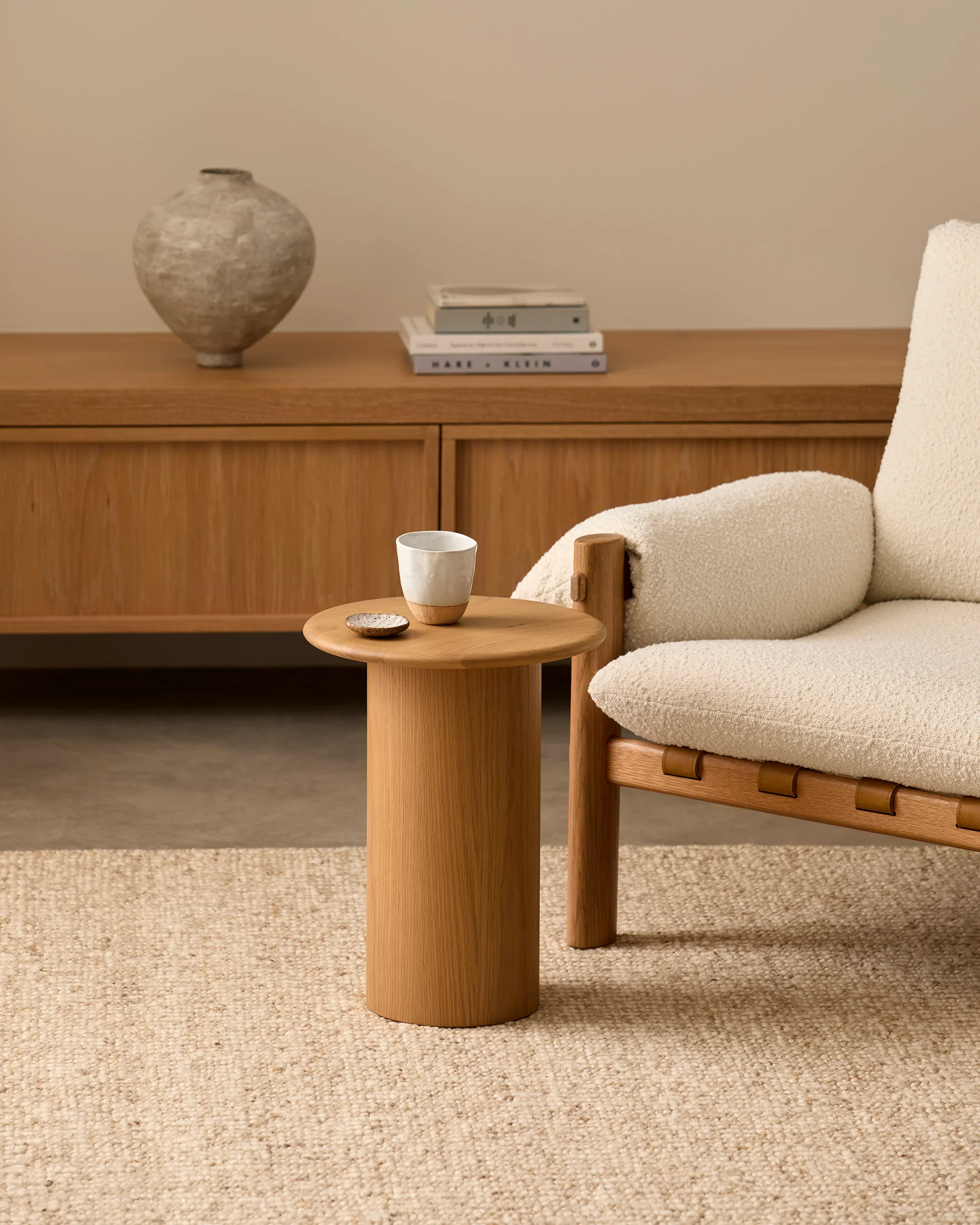 Eli Side Table Light Oak - Image 2