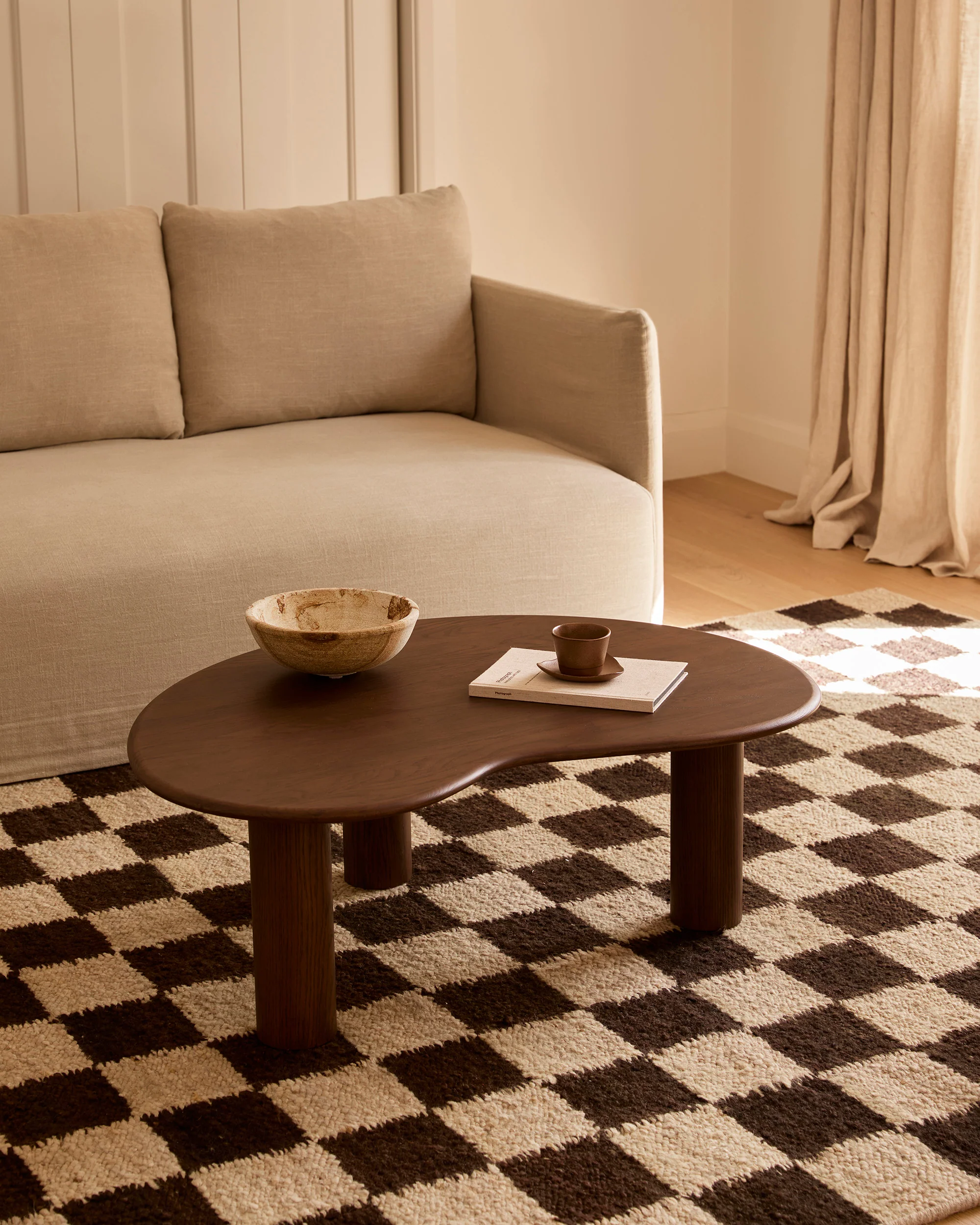 Fern Coffee Table Smoke Oak - Image 2
