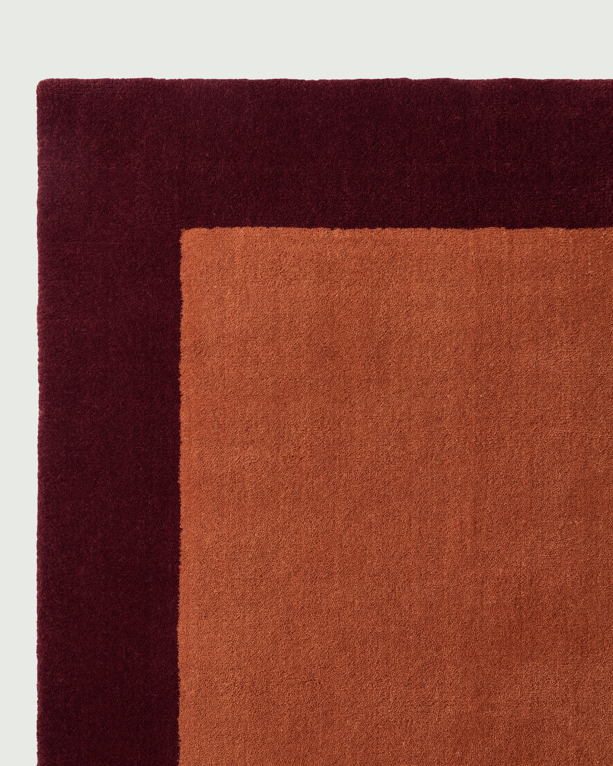 Frame Rug Merlot & Copper - Image 4