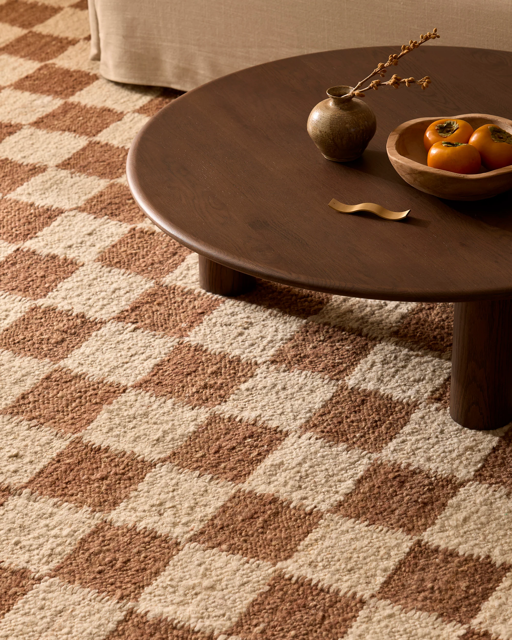 Sample of Ava Rug Chestnut - Image 3
