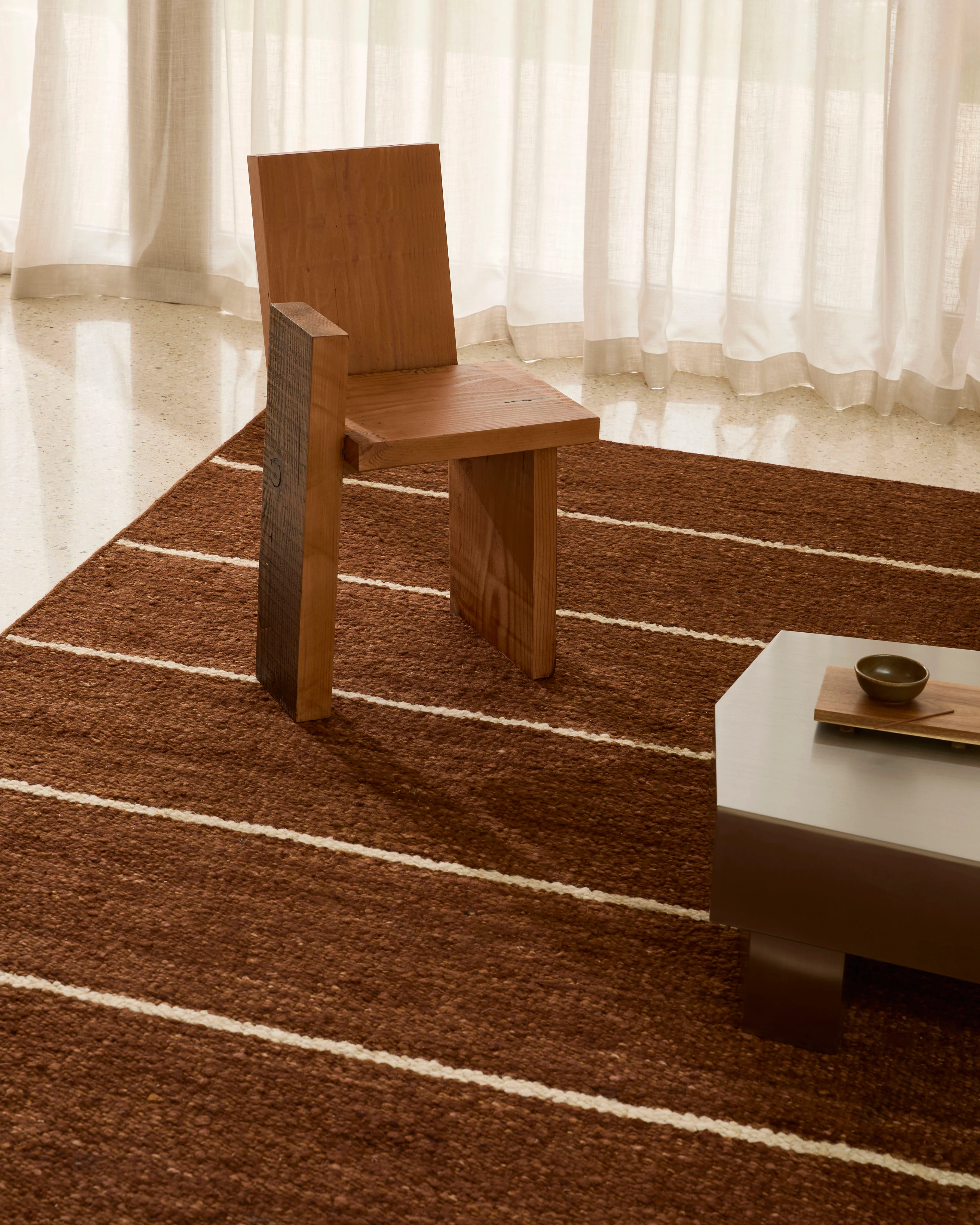 Oscar Rug Rust - Image 3