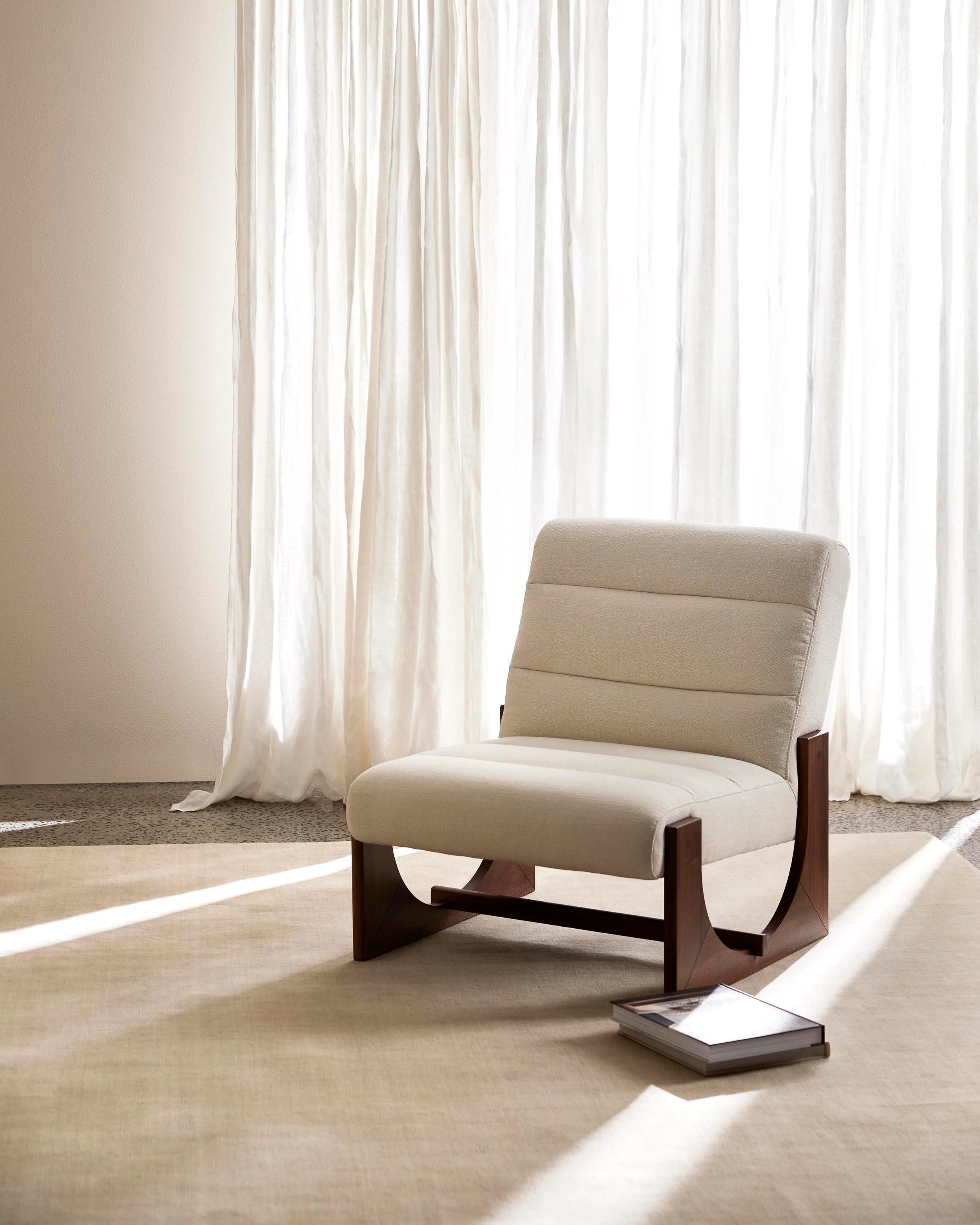 Tate Armchair - Walnut - Image 5